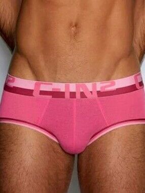 C-IN2 Men's Grip Mesh Mid-Rise Brief New Size Medium